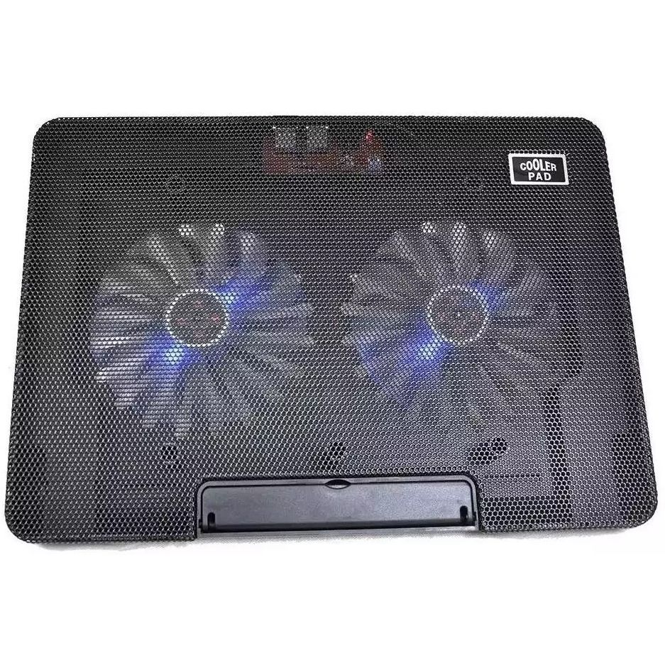 Охолоджувальна підставка для ноутбука Pccooler PAD N99, 2x140 мм, Blue Led 1300RPM 15.6 дюймів  - фото 2