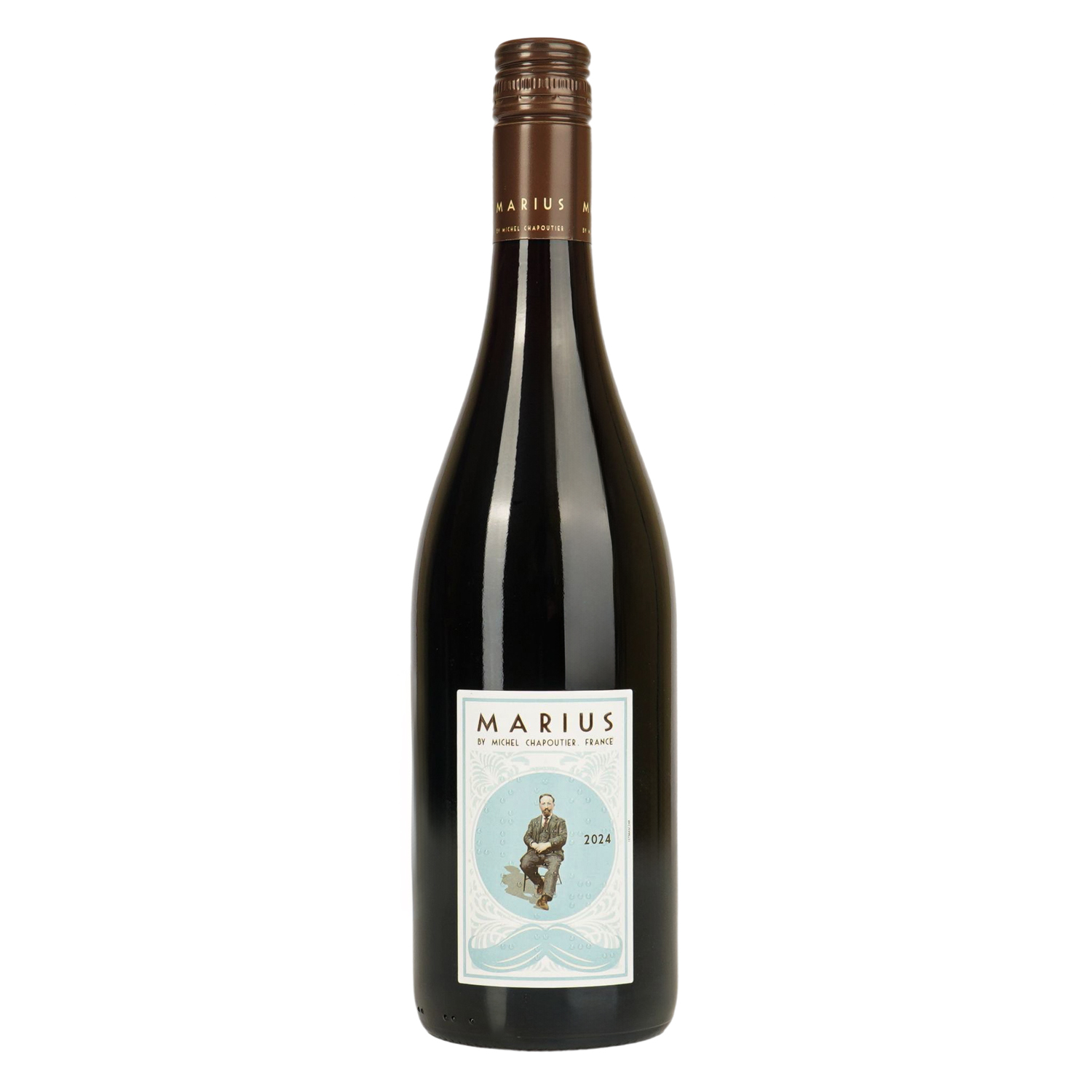 Вино M. Chapoutier Marius Grenache-Syrah Pays IGP, червоне, сухе, 13,5%, 0,75 л (679781)