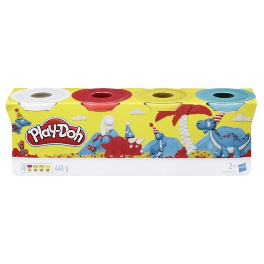 Набір пластиліну Hasbro Play-Doh Домашні тварини, 4х112 г (B5517) - фото 1