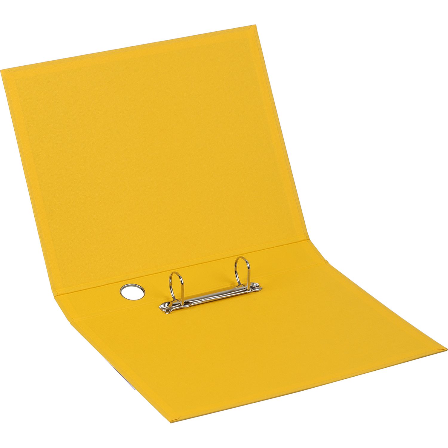 Папка-регистратор Buromax двухсторонняя А4, 40 мм желтая (BM.3101-08) - фото 2