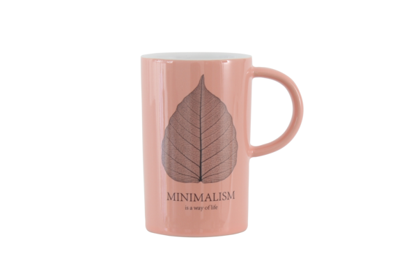 Чашка Limited Edition Minimalism, цвет коралловый, 340 мл (6583574) - фото 1