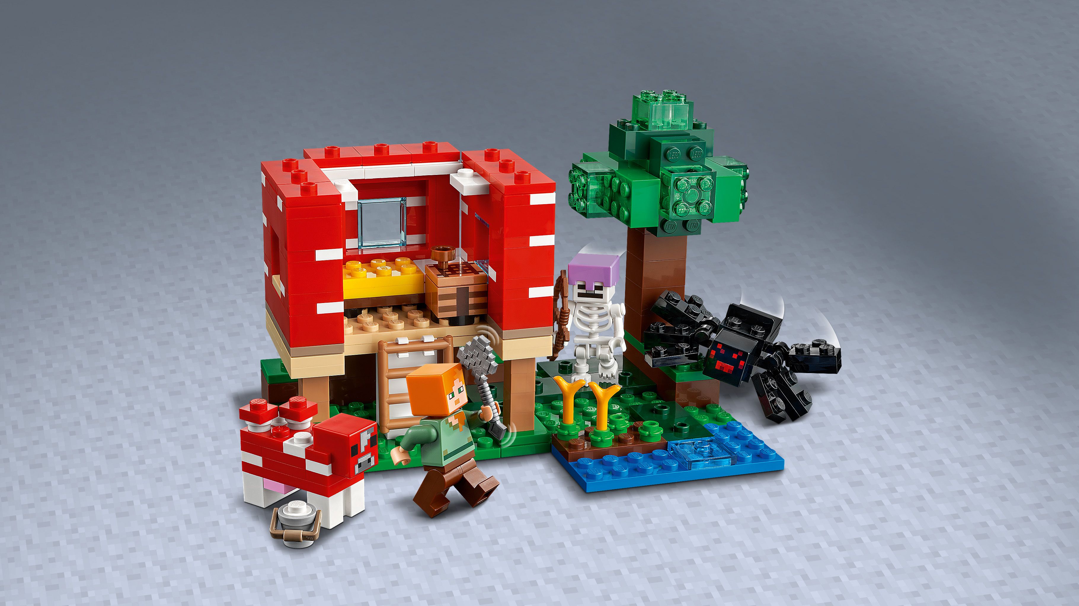 Конструктор LEGO Minecraft Грибной дом, 272 деталей (21179) - фото 7