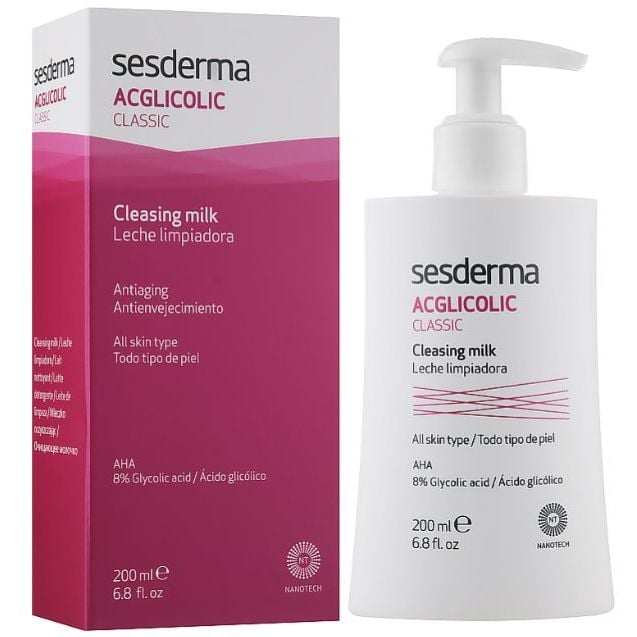 Очищающее молочко Sesderma Acglicolic Classic, 200 мл - фото 2