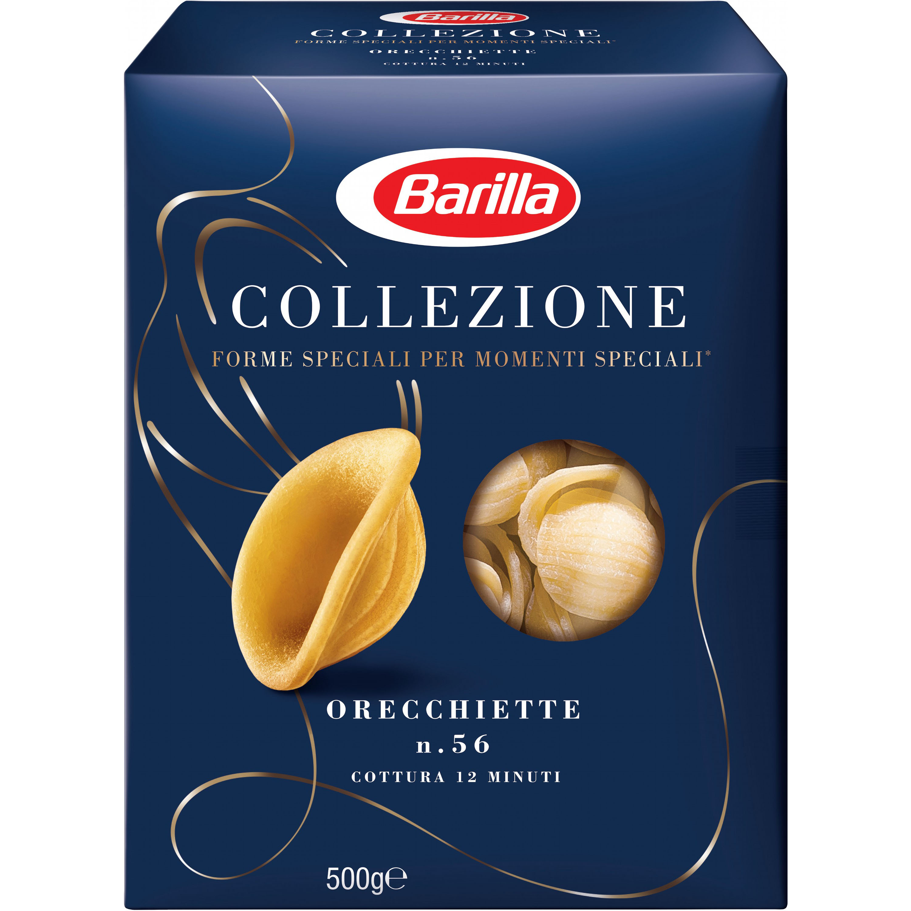 Макаронные изделия Barilla Collezione Orecchiette №56 500 г - фото 1