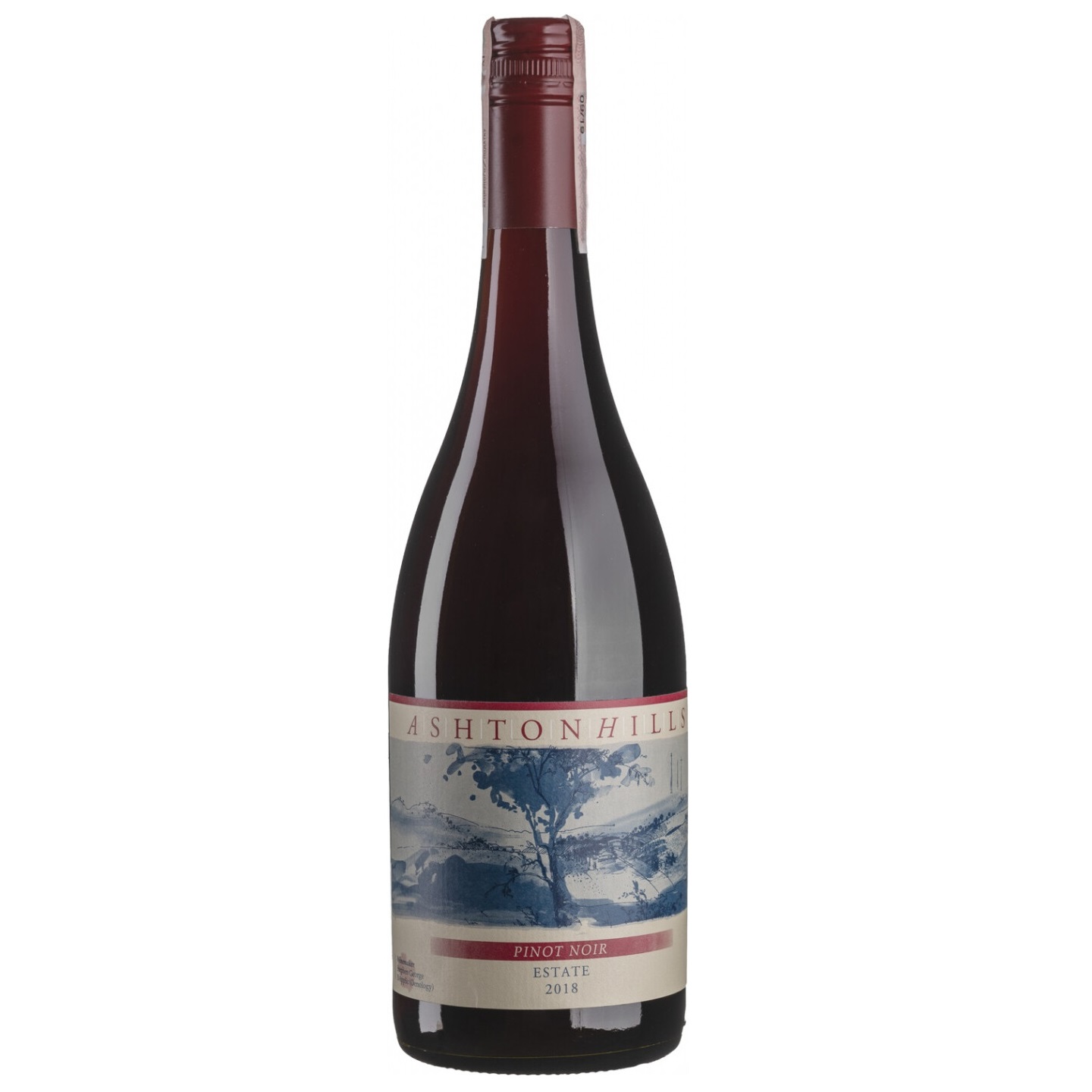 Вино Ashton Hills Estate Pinot Noir 2018, красное, сухое, 0,75 л (59895) - фото 1