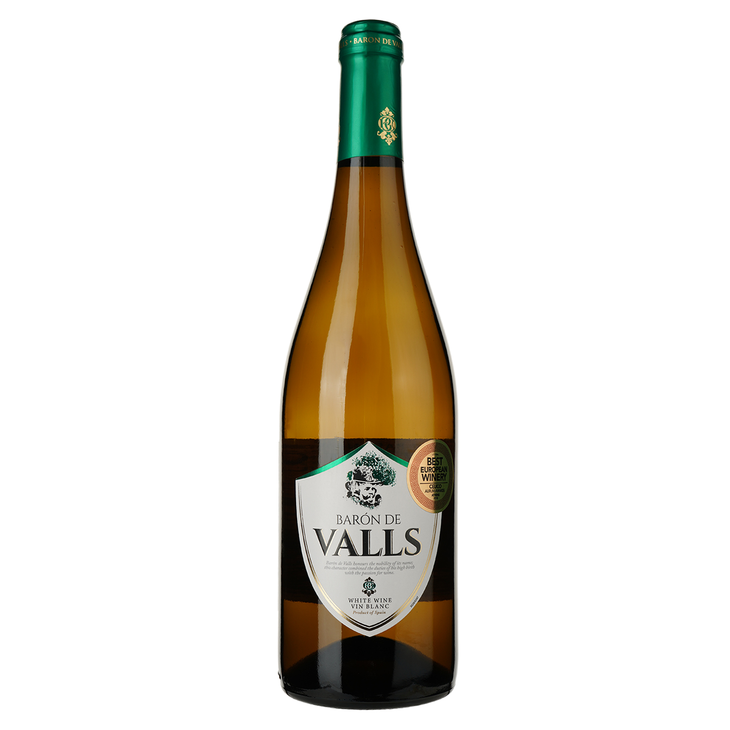 Вино Baron de Valls Vin Blanc, белое, полусухое, 0,75 л - фото 1