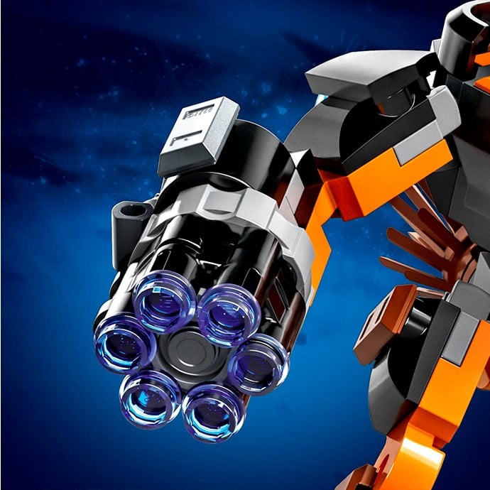 Конструктор LEGO Super Heroes Marvel Робоброня Енота Ракеты 98 деталей (76243) - фото 4