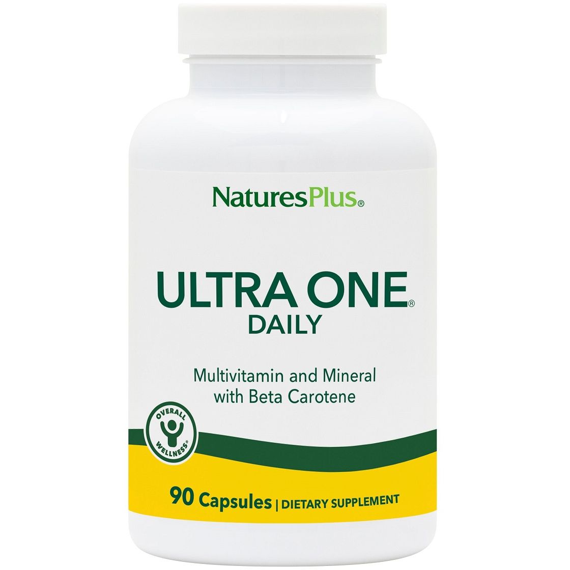 Мультивитамины ежедневные Nature's Plus Ultra One 90 капсул (NTP3009) - фото 1