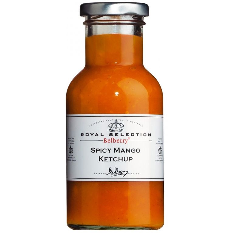 Соус Belberry Spicy Mango Gourmet Sauce пряный манго острый 250 мл (879156) - фото 1