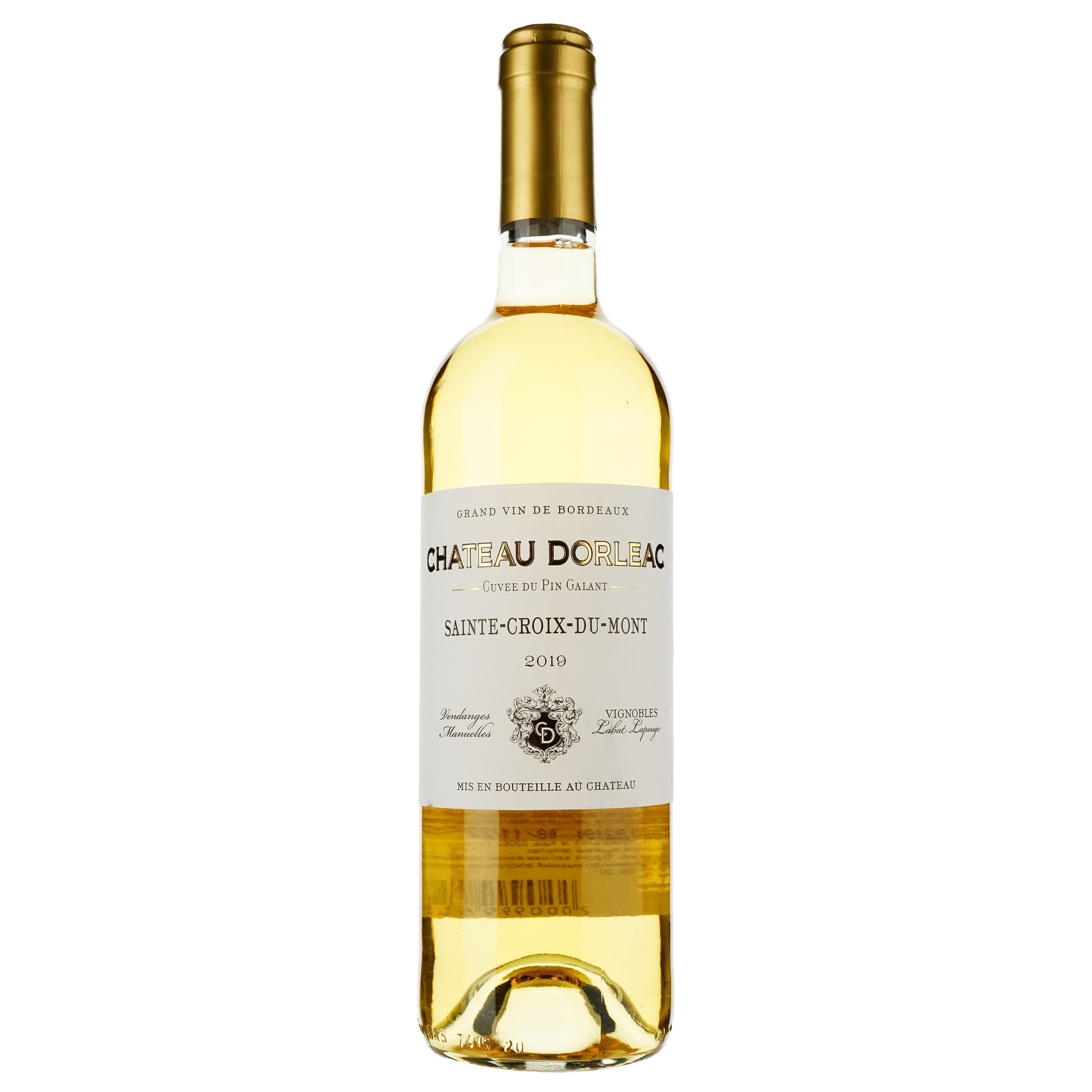 Вино Chateau Dorleac AOP Sainte-Croix-du-Mont 2019 біле солодке 0.75 л - фото 1