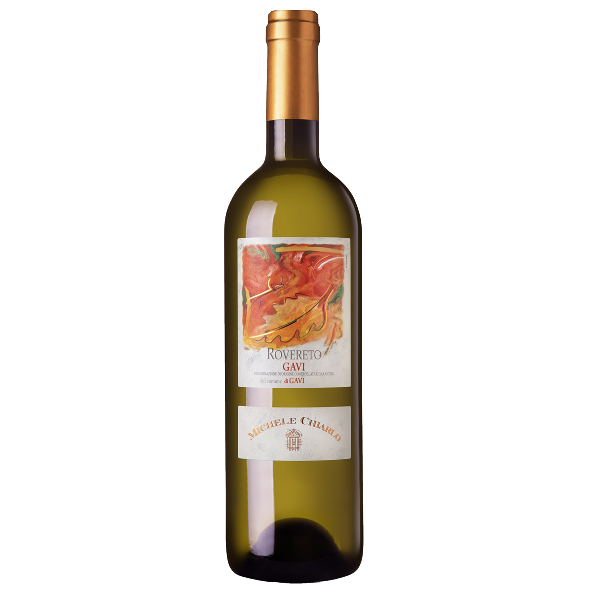 Вино Michele Chiarlo Rovereto Gavi Di Gavi, біле, сухе, 12,5%, 0,75 л - фото 1