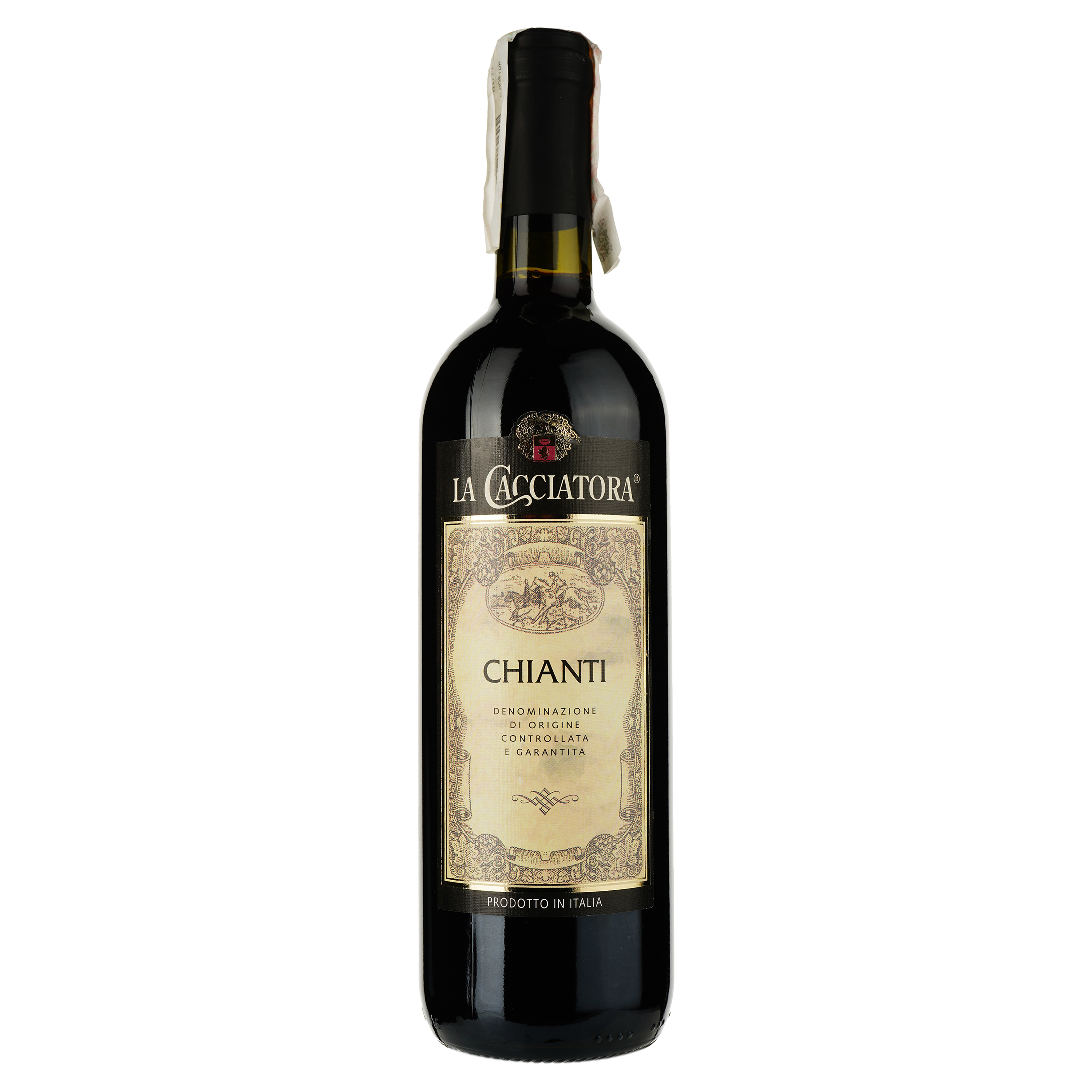Вино La Cacciatora Chianti, красное, сухое, 0,75 л - фото 1