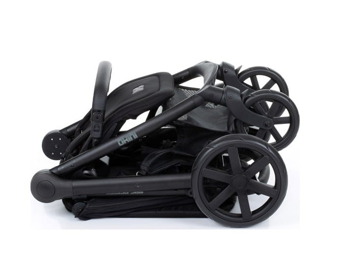 Прогулянкова коляска ABC Design Okini Cashmere, чорна з бежевим (12000011/920) - фото 4