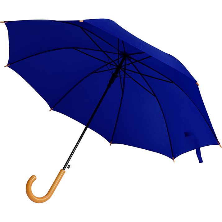 Зонт-трость Bergamo Promo темно-синяя (45100-44) - фото 1