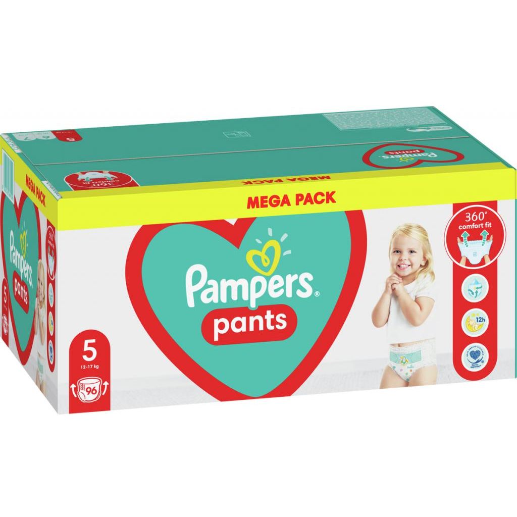 Подгузники-трусики Pampers Pants Junior одноразовые 5 (12-17 кг) 96 шт. - фото 3