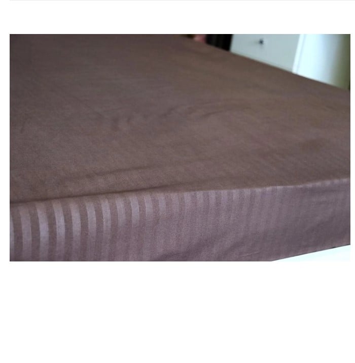 Простыня LightHouse Mf Stripe Brown, 240х215 см, коричневая (605153) - фото 7