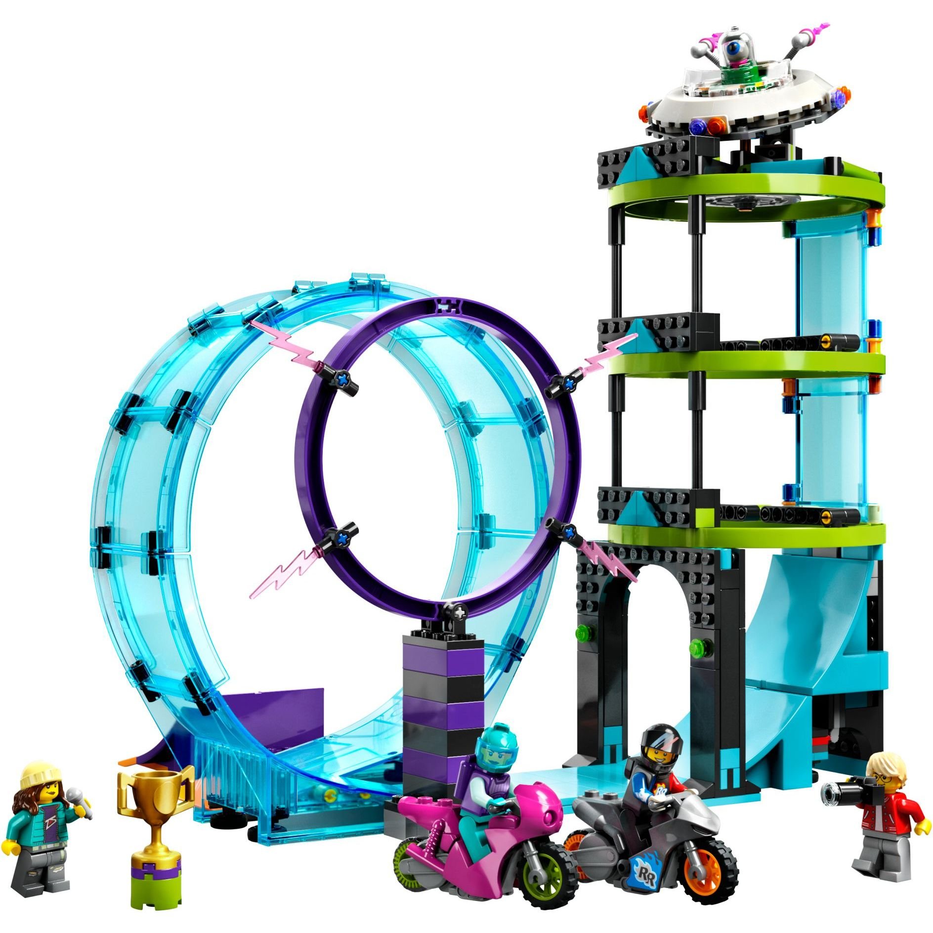 Конструктор LEGO City Неймовірне завдання для каскадерів, 385 деталей (60361) - фото 5