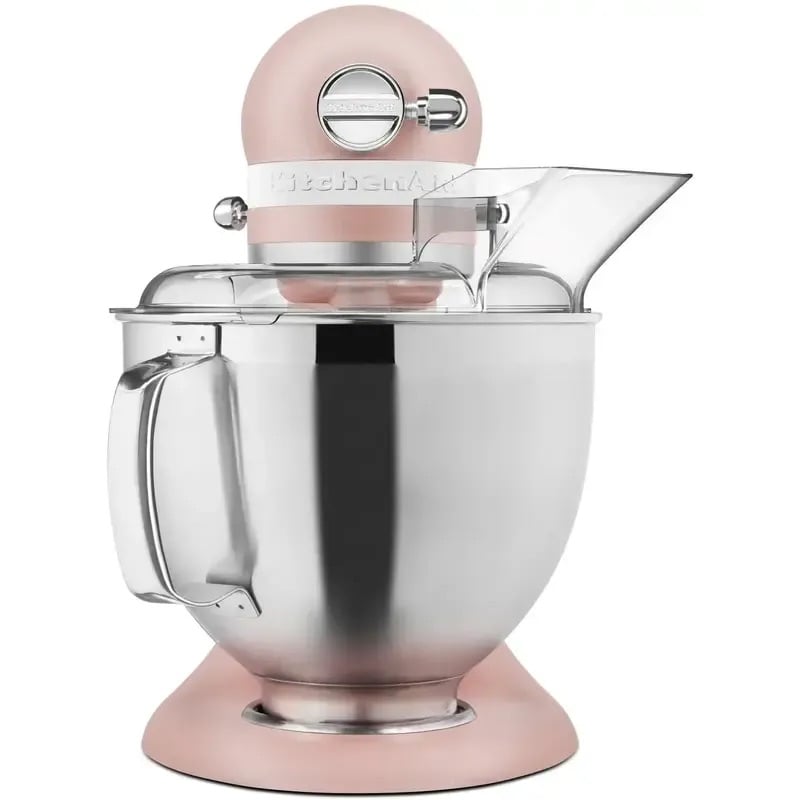 Планетарный миксер KitchenAid Artisan 4.8 л пряный розовый (5KSM185PSEFT) - фото 4