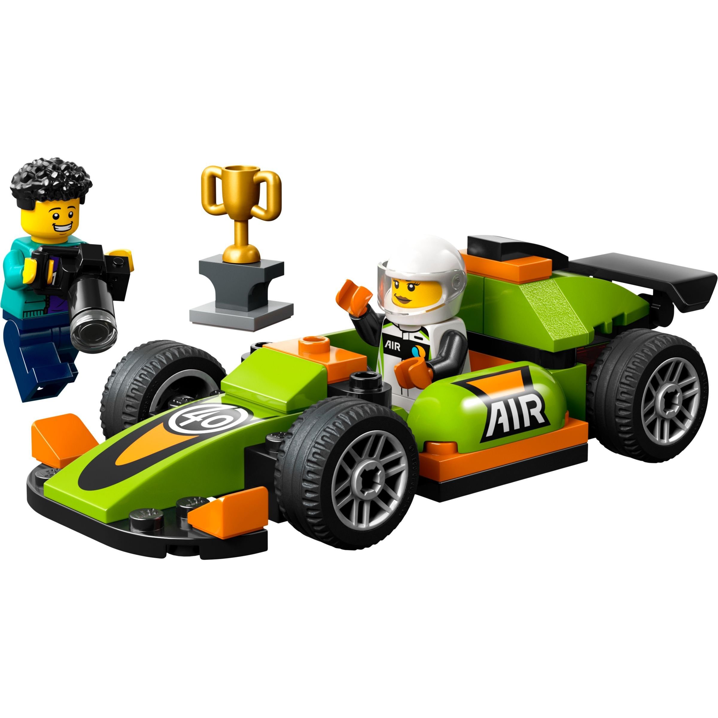 Конструктор LEGO City Зелений автомобіль для перегонів 56 деталей (60399) - фото 2