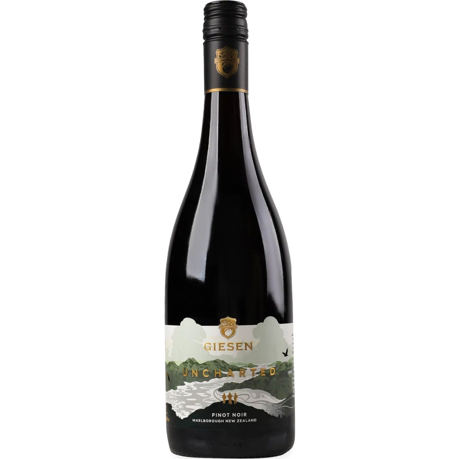 Вино Giesen Uncharted Pinot Noir красное сухое 0.75 л - фото 1