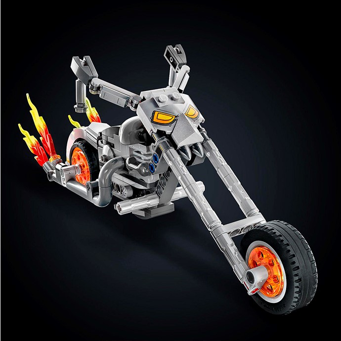 Конструктор LEGO Super Heroes Призрачный Всадник Робот и мотоцикл, 264 деталей (76245) - фото 5