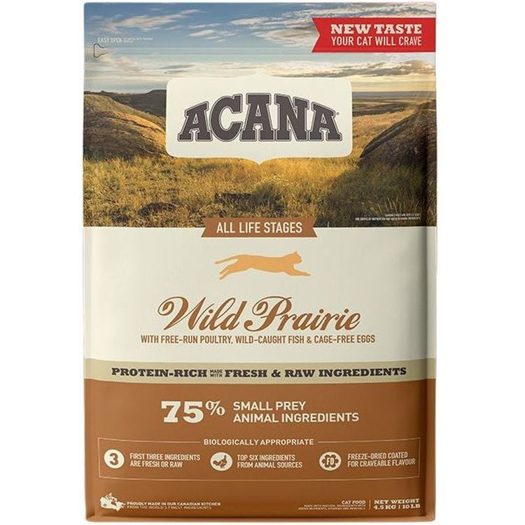 Сухой корм для кошек Acana Wild Prairie Cat, 4.5 кг - фото 1