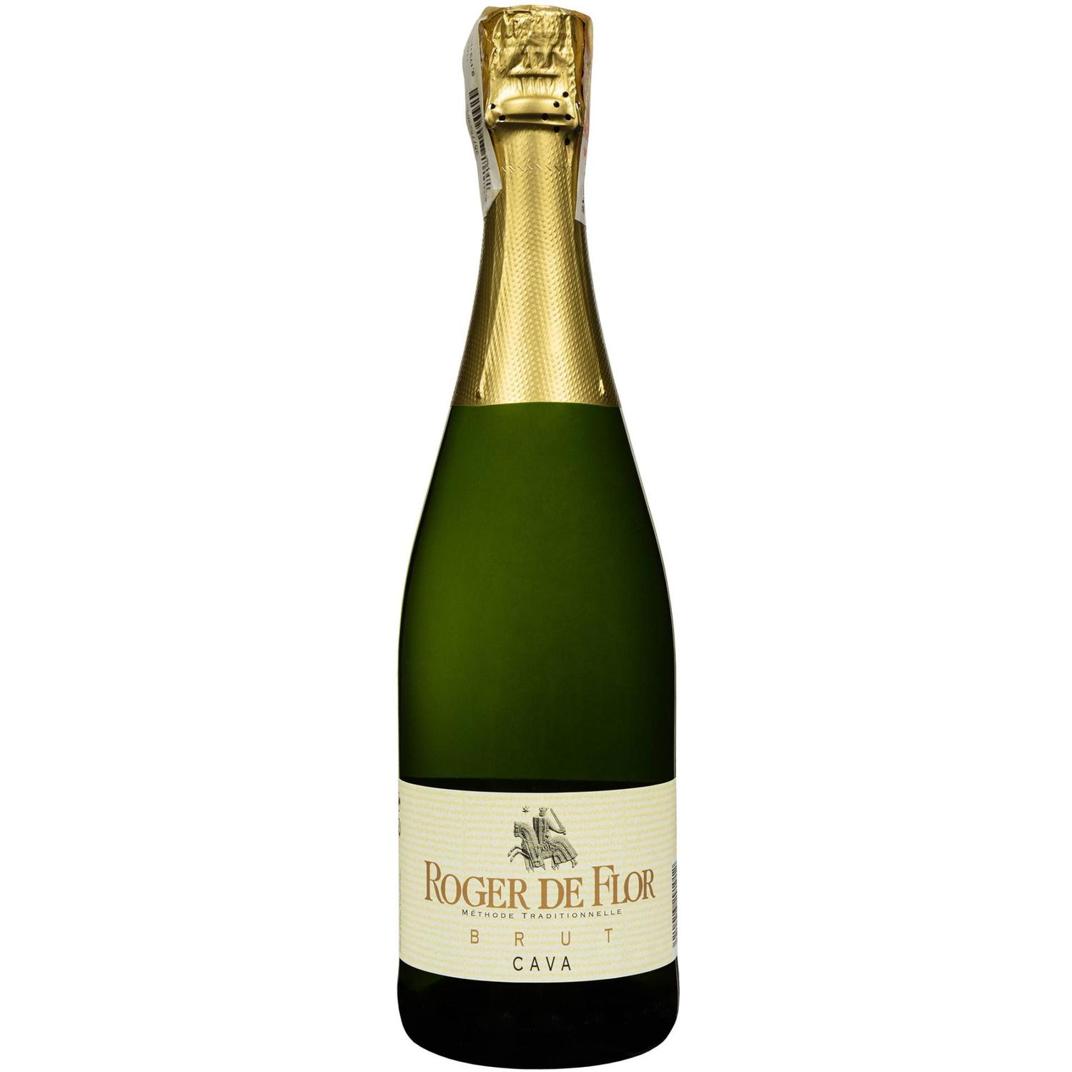 Вино ігристе Roger de Flor Cava Brut, біле, брют, 0,75 л - фото 1