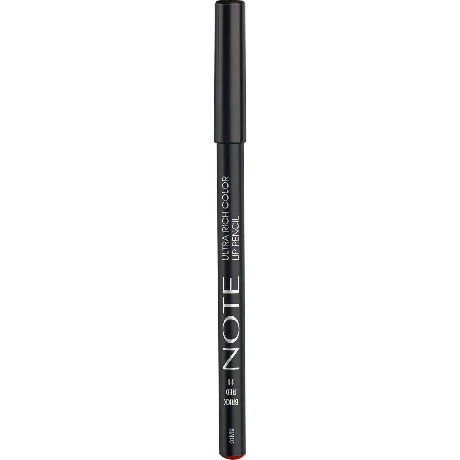 Олівець для губ Note Cosmetique Ultra Rich Color Lip Pencil відтінок 11 (Brick Red) 1.1 г - фото 1