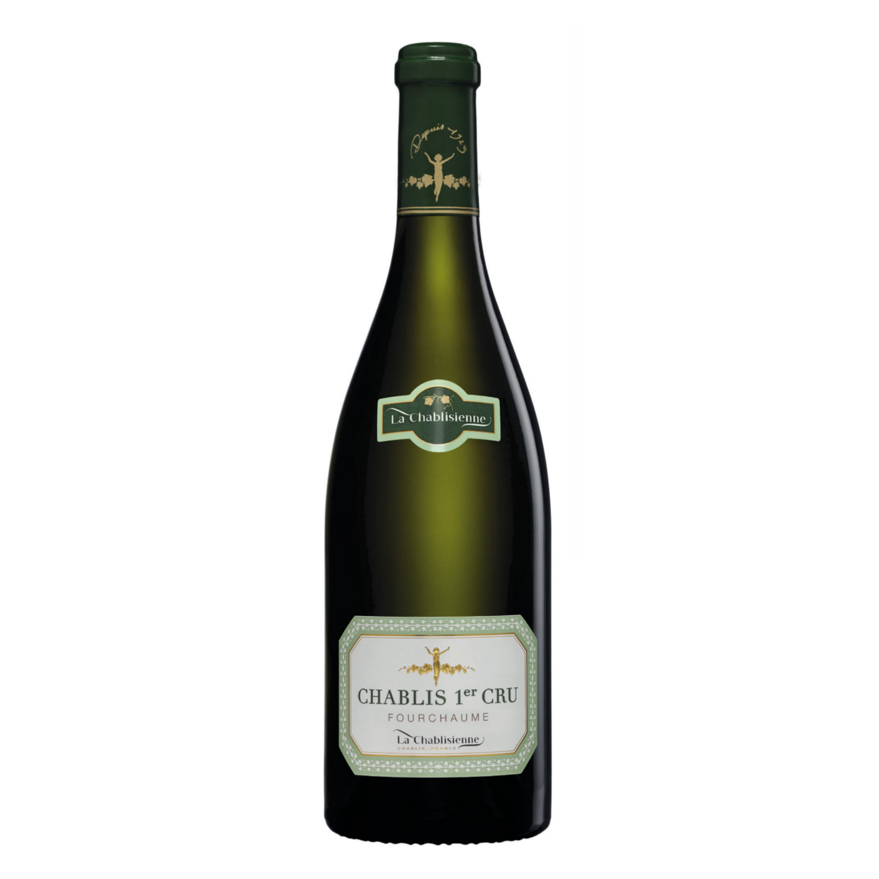 Вино La Chablisienne Chablis 1er Cru Fourchaume, біле, сухе, 13%, 0,75 л - фото 1