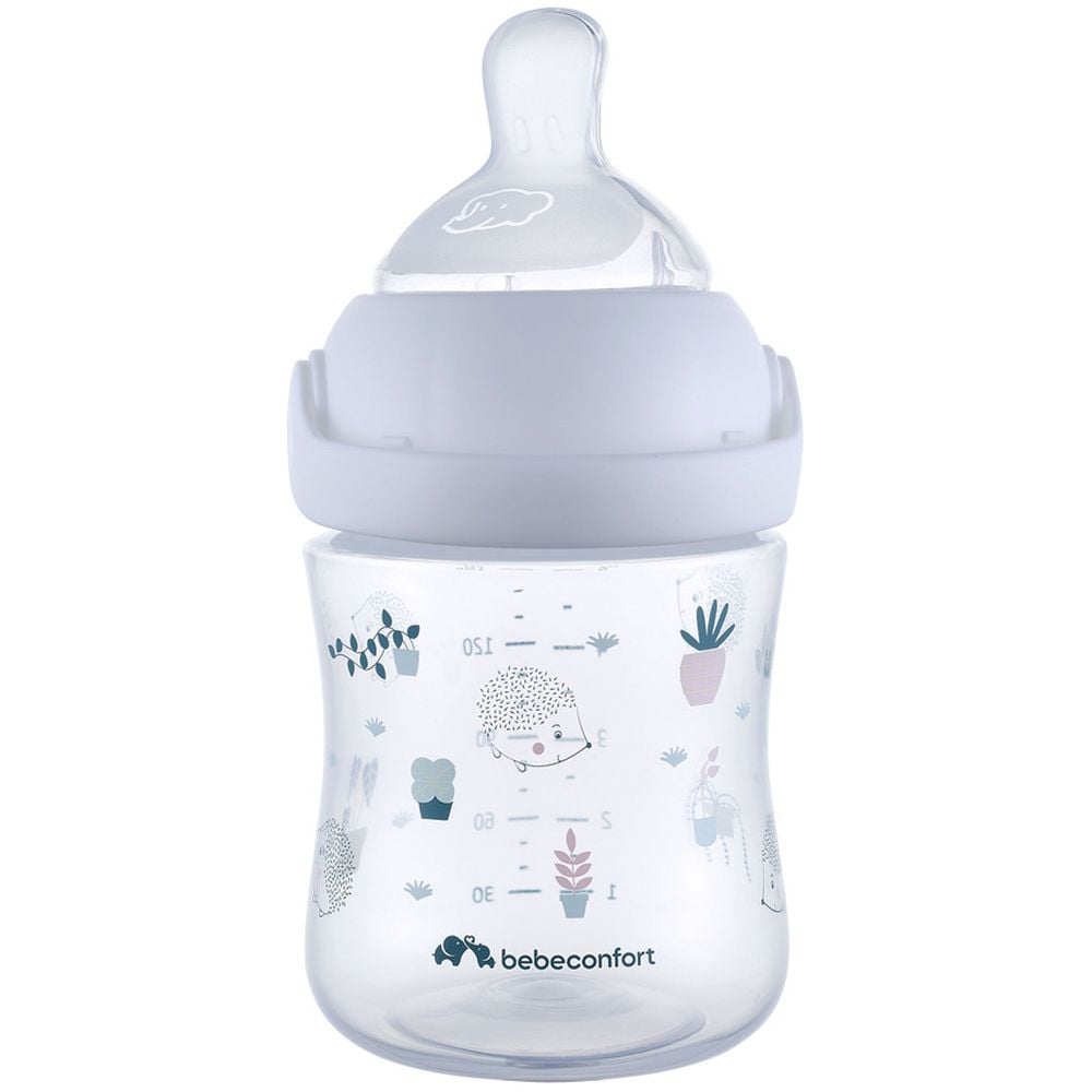 Бутылочка для кормления Bebe Confort Emotion Physio Urban Garden, 150 мл, белая (3102209110) - фото 2