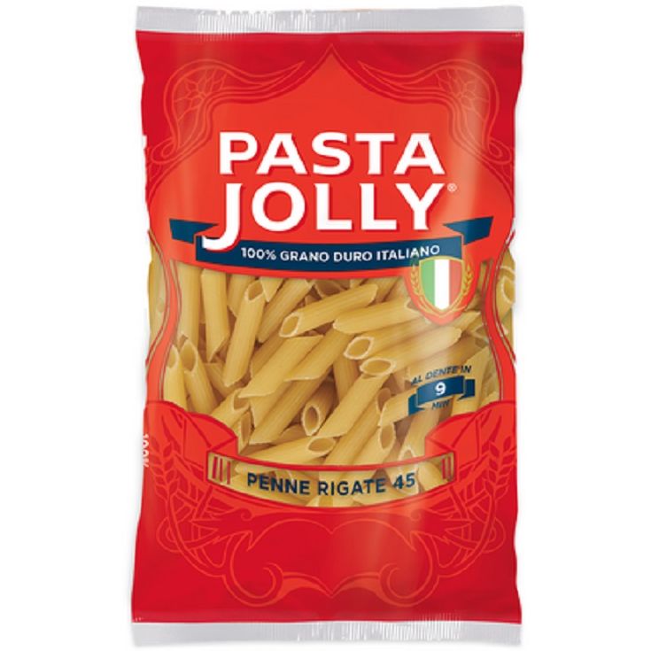 Макаронні вироби Pasta Jolly Penne Rigate 500 г - фото 1