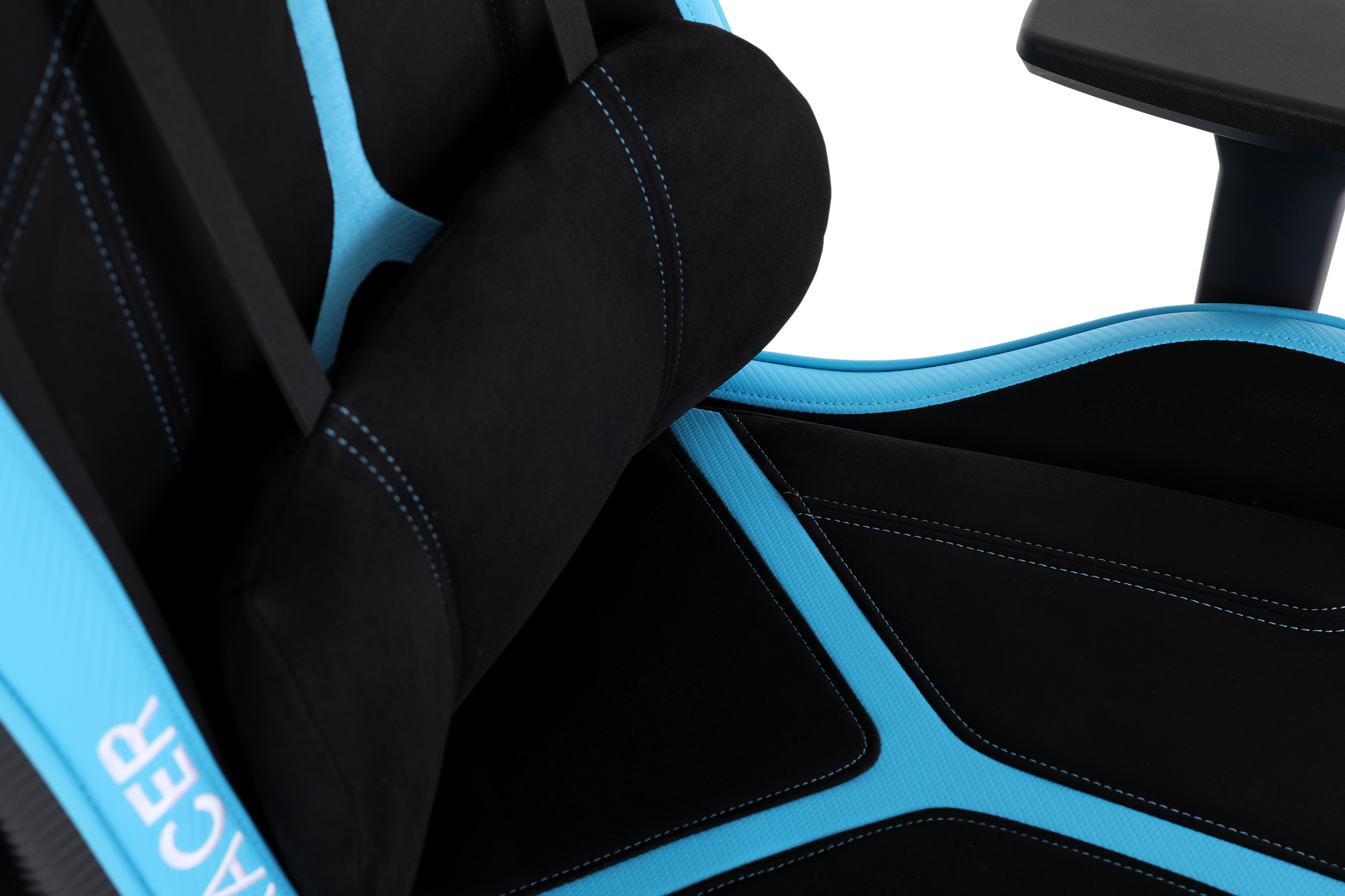 Геймерське крісло GT Racer чорне із синім (X-2565 Black/Blue) - фото 9