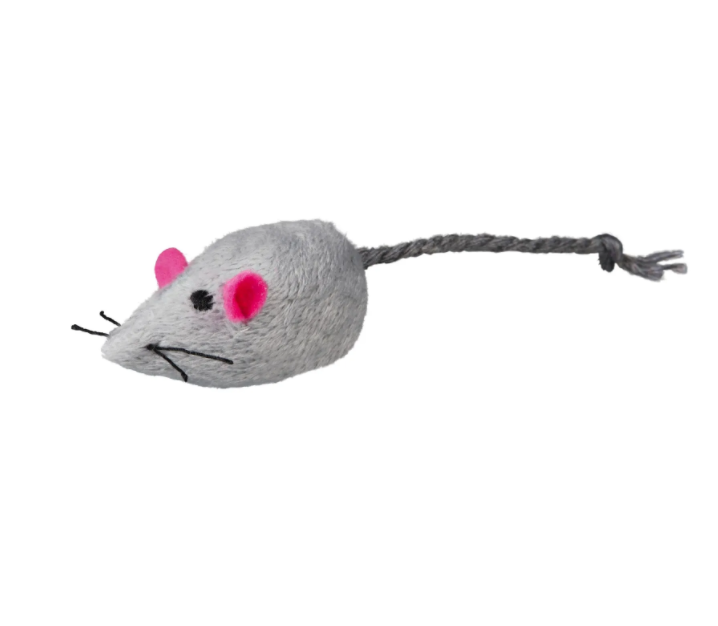 Набір іграшок для котів Trixie Мишки плюшеві, 5 см, 24 шт., в асортименті (4055) - фото 2