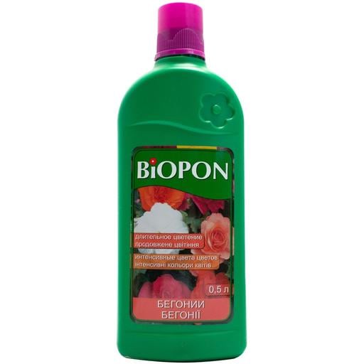 Удобрение жидкое Biopon для бегоний 500 мл - фото 1