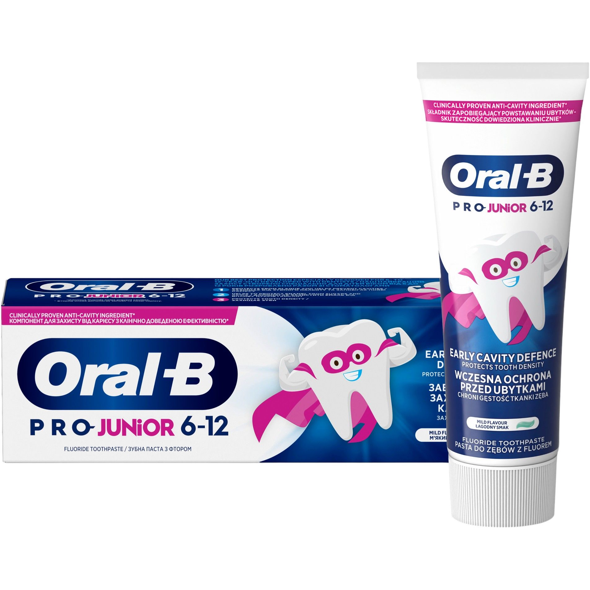 Зубна Паста Oral-B Pro Junior для дітей від 6 до 12 років 75 мл - фото 2