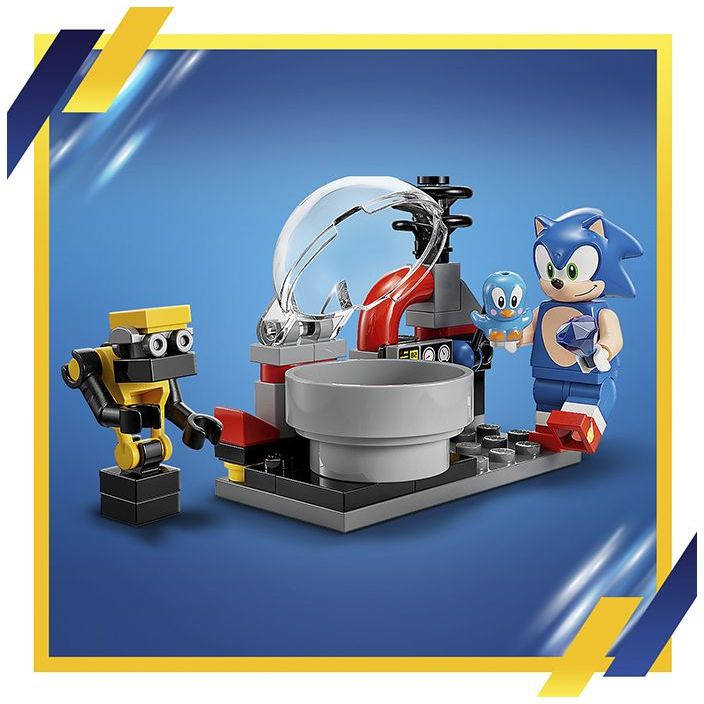 Конструктор LEGO Sonic the Hedgehog Соник проти смертоносного робота-яйця доктора Еггмана, 615 деталей (76993) - фото 5