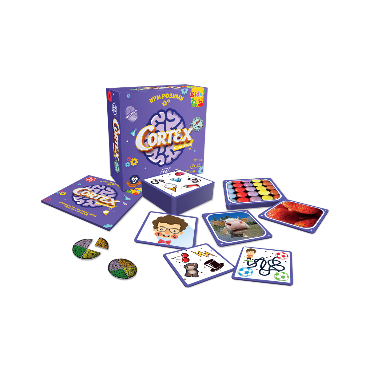 Настольная игра YaGo Cortex Challenge Kids (101019917) - фото 2
