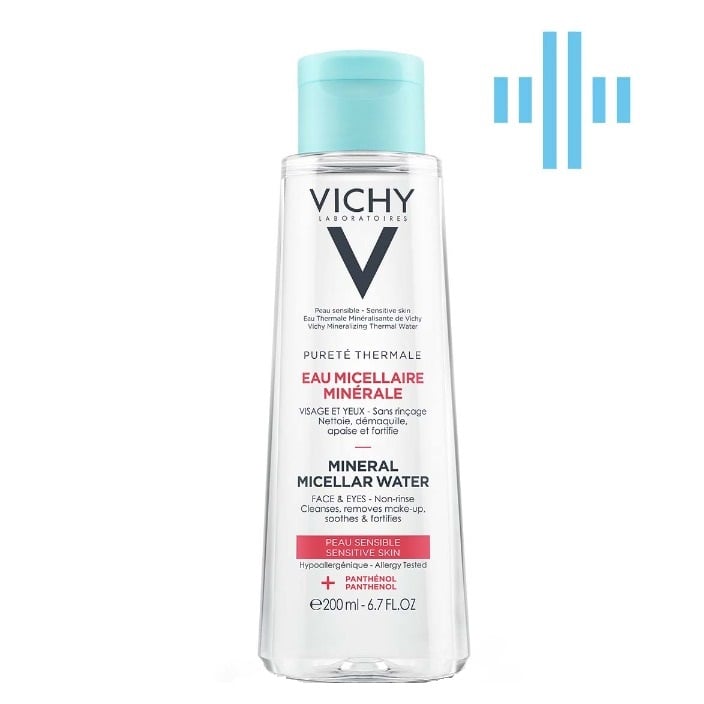 Міцелярна вода Vichy Purete Thermale, для чутливої шкіри, 200 мл - фото 1