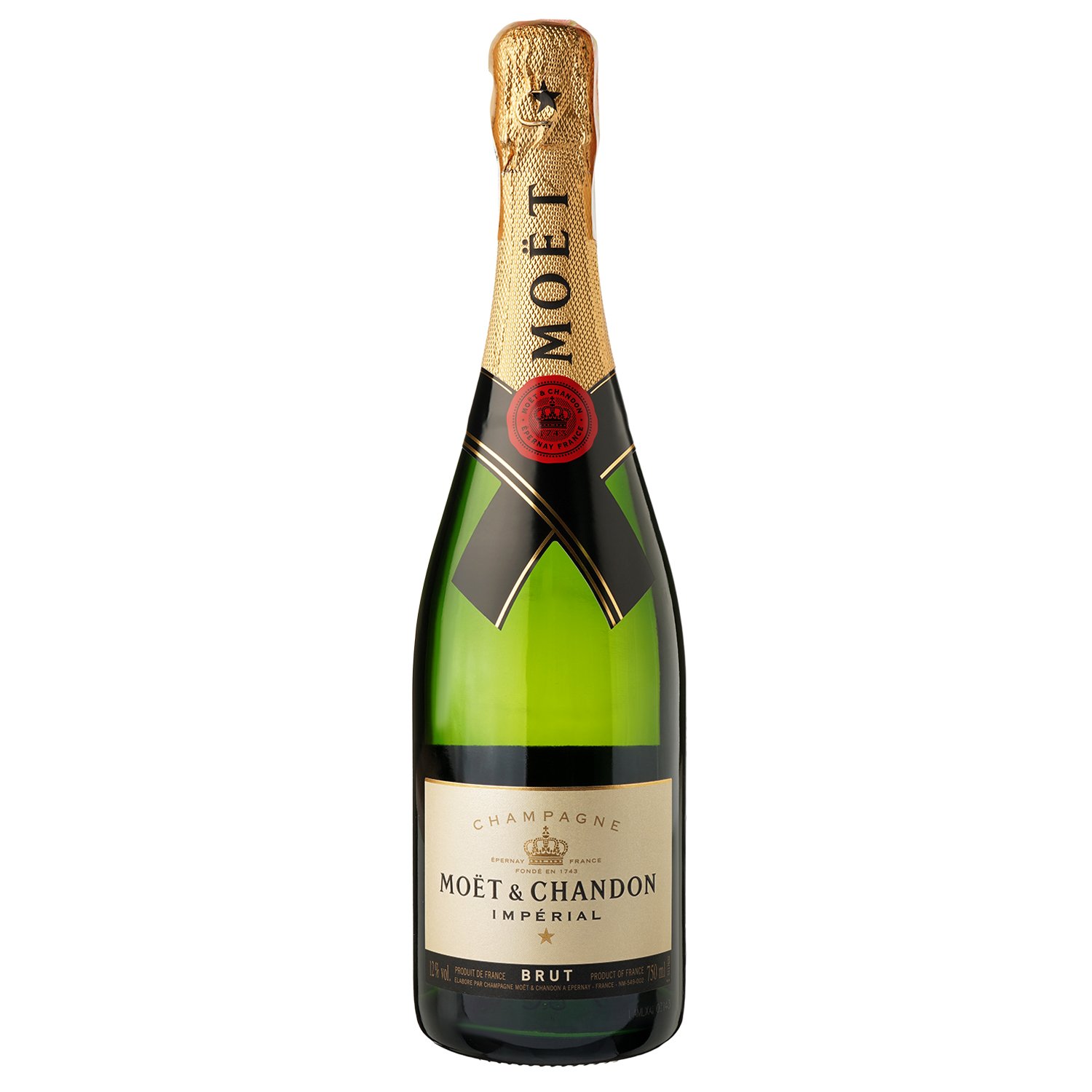 Шампанское Moet&Chandon Brut Imperial, в коробке, белое, брют, AOP, 12%, 0,75 л (31055) - фото 2