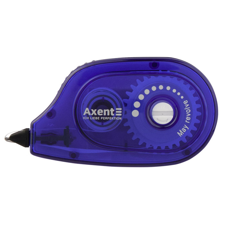 Коректор стрічковий Axent 7009-A 5 мм х 6 м синій (7009-02-A) - фото 1
