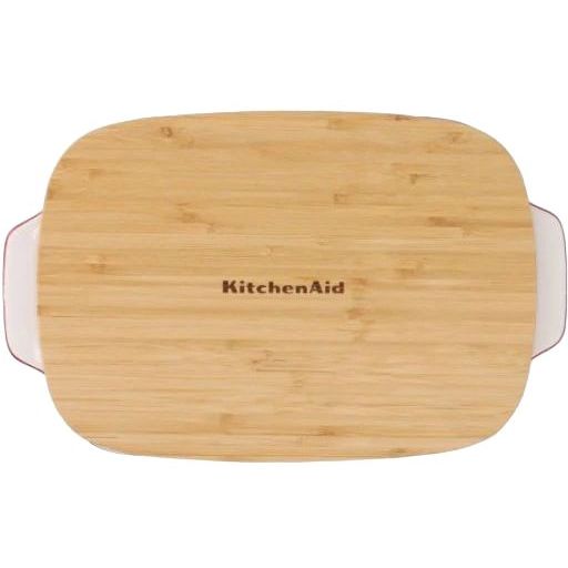 Форма для выпечки KitchenAid с крышкой 40.4х24.8х8.8 см 3.8 л красная (CC006108-001) - фото 3