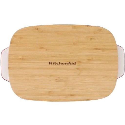 Форма для випічки KitchenAid з кришкою 40.4х24.8х8.8 см 3.8 л червона (CC006108-001) - фото 3