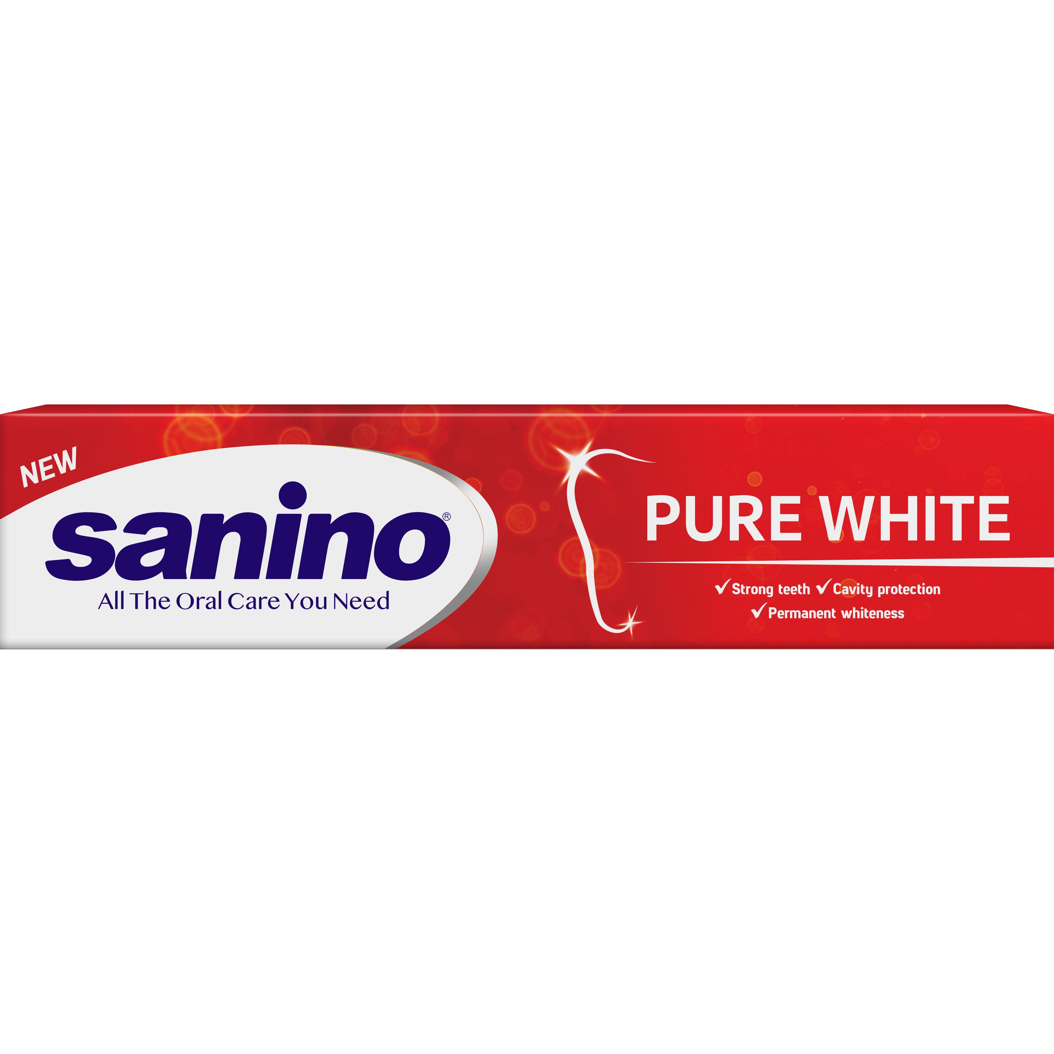 Зубна паста Sanino Pure White Відбілювальна 90 мл - фото 2