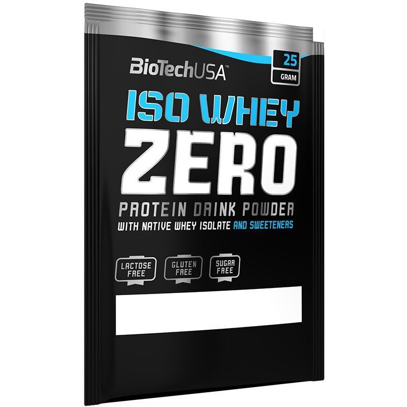 Протеин BioTech Iso Whey Zero Lactose Free Banana 25 г - фото 1