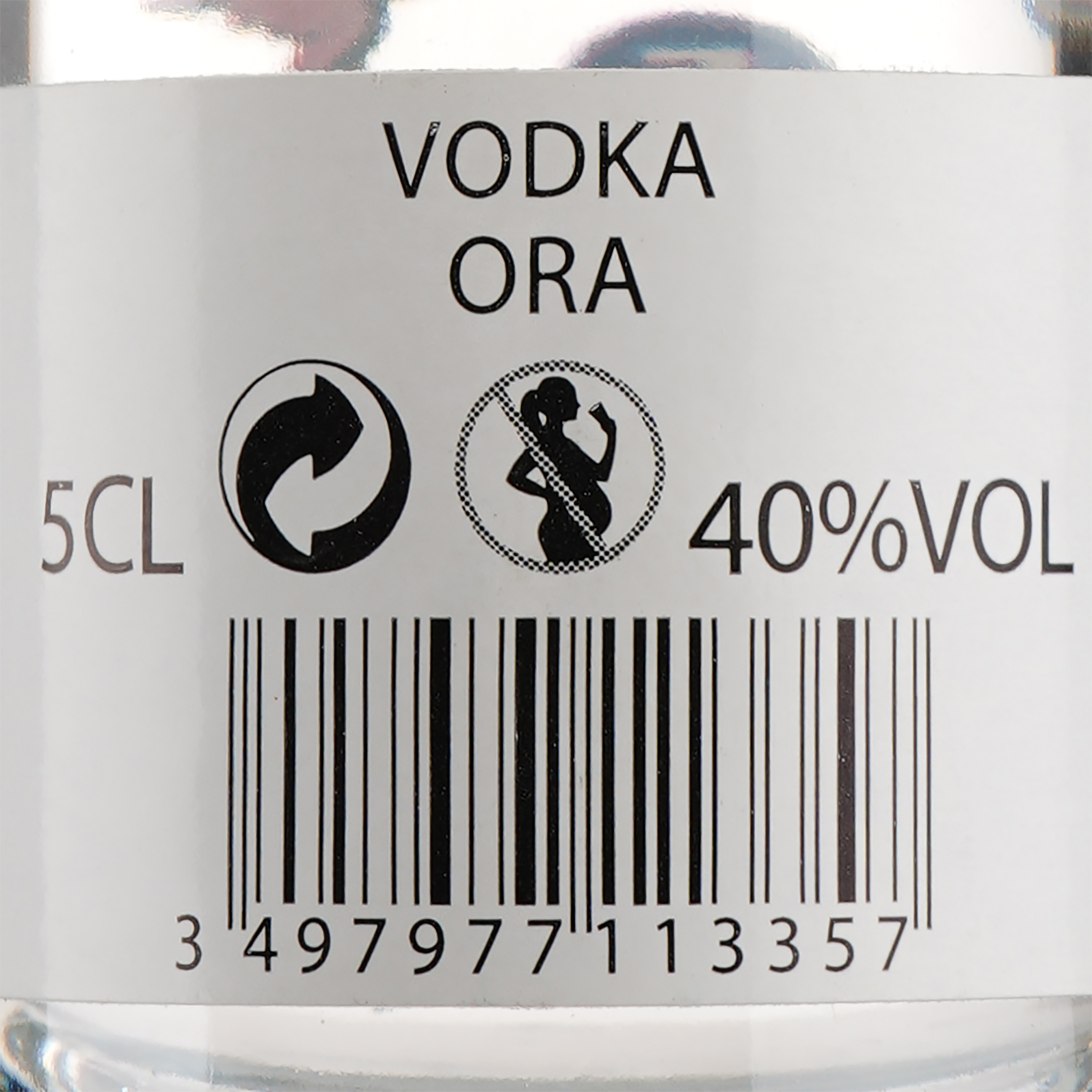 Водка Ora Vodka, 40%, 0,05 л - фото 3