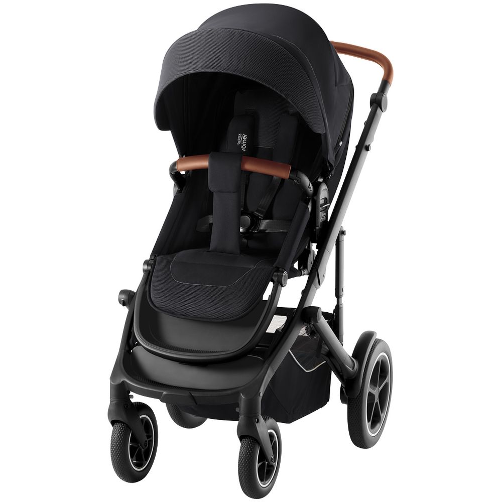 Прогулочная коляска Britax-Romer Smile 5Z Galaxy Black, черная (2000037979) - фото 1