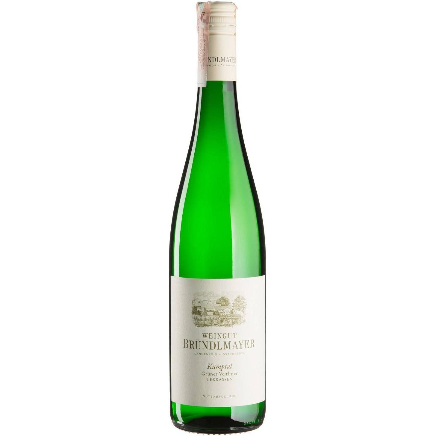 Вино Brundlmayer Gruner Veltliner Kamptaler Terrassen, біле, сухе, 0,75 л - фото 1