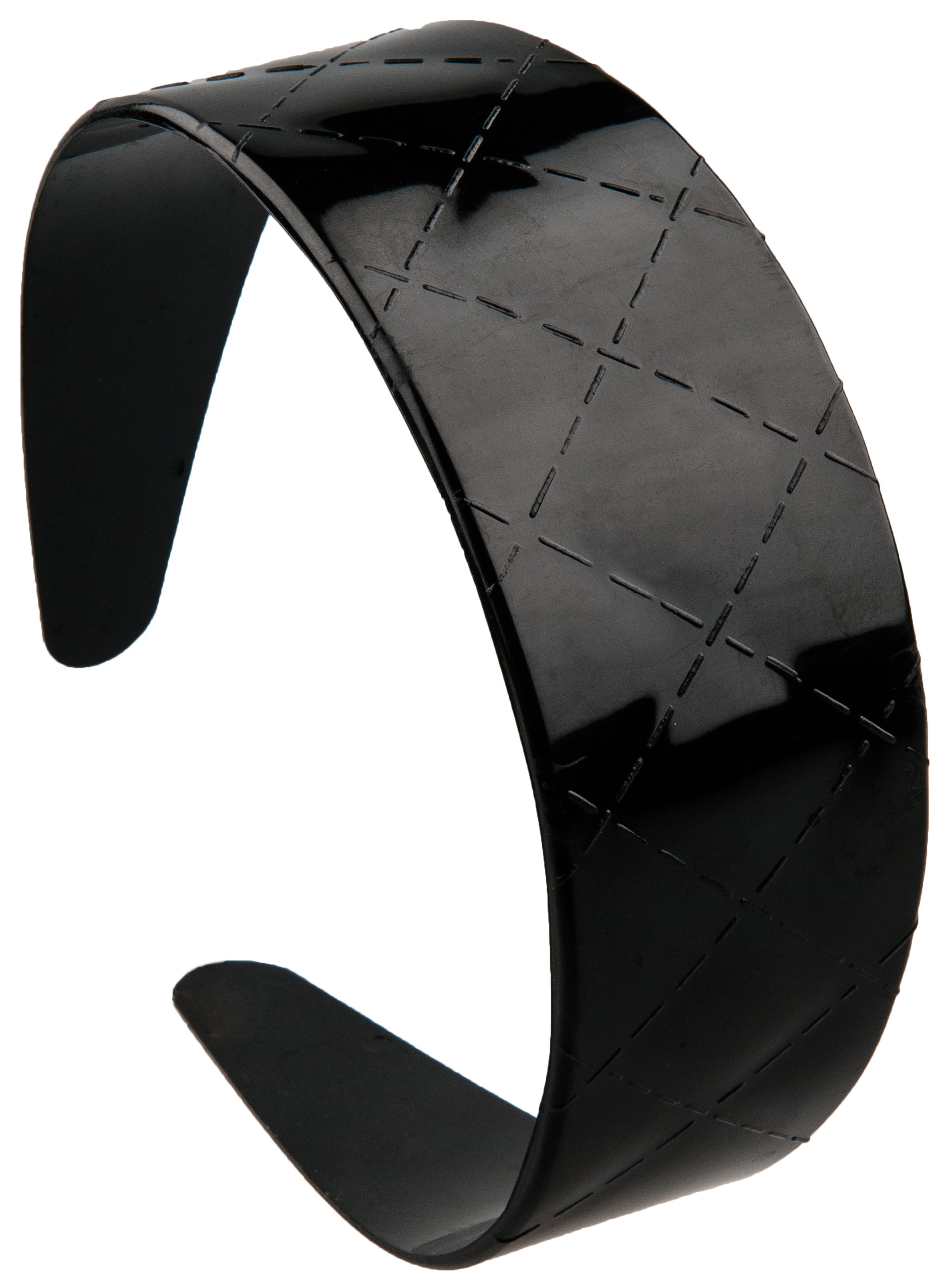 Обруч для волосся Titania Basic Diamant, чорний (7968) - фото 1