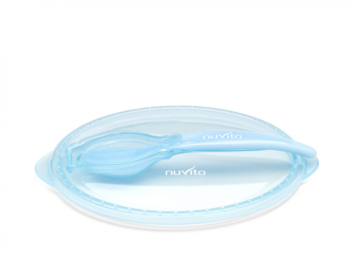Дорожный набор для кормления Nuvita Cool, голубой (NV1421COOLBLUE) - фото 4