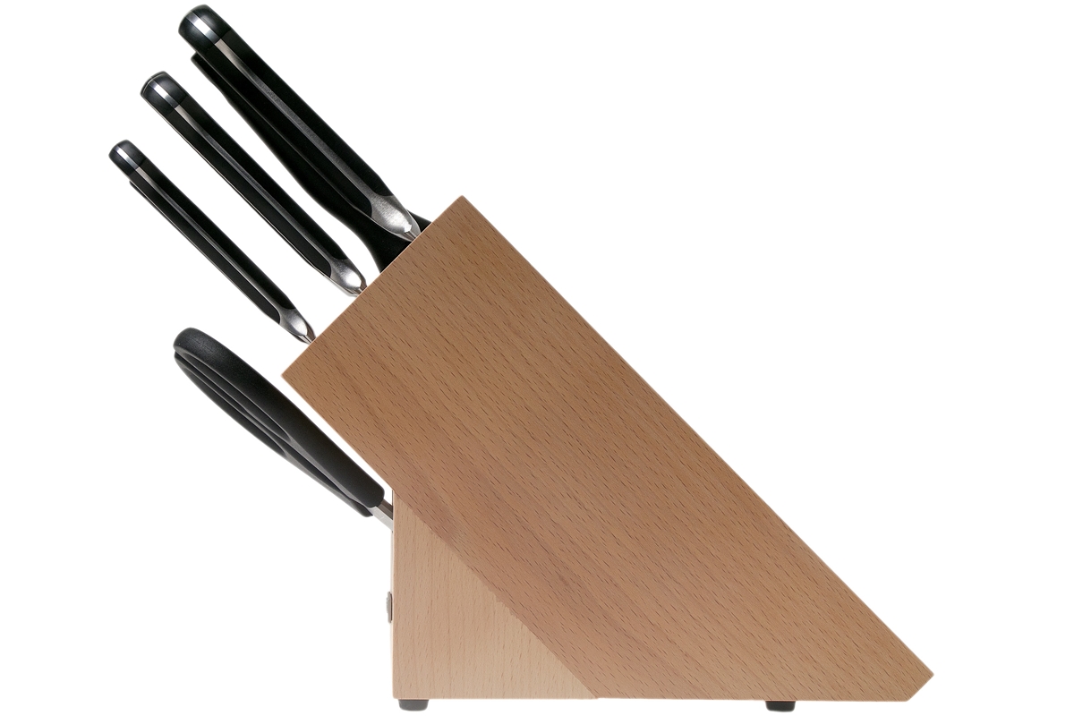 Блок з ножами, мусатом та ножицями Wuesthof Classic, 8 предметів (1090170701) - фото 3